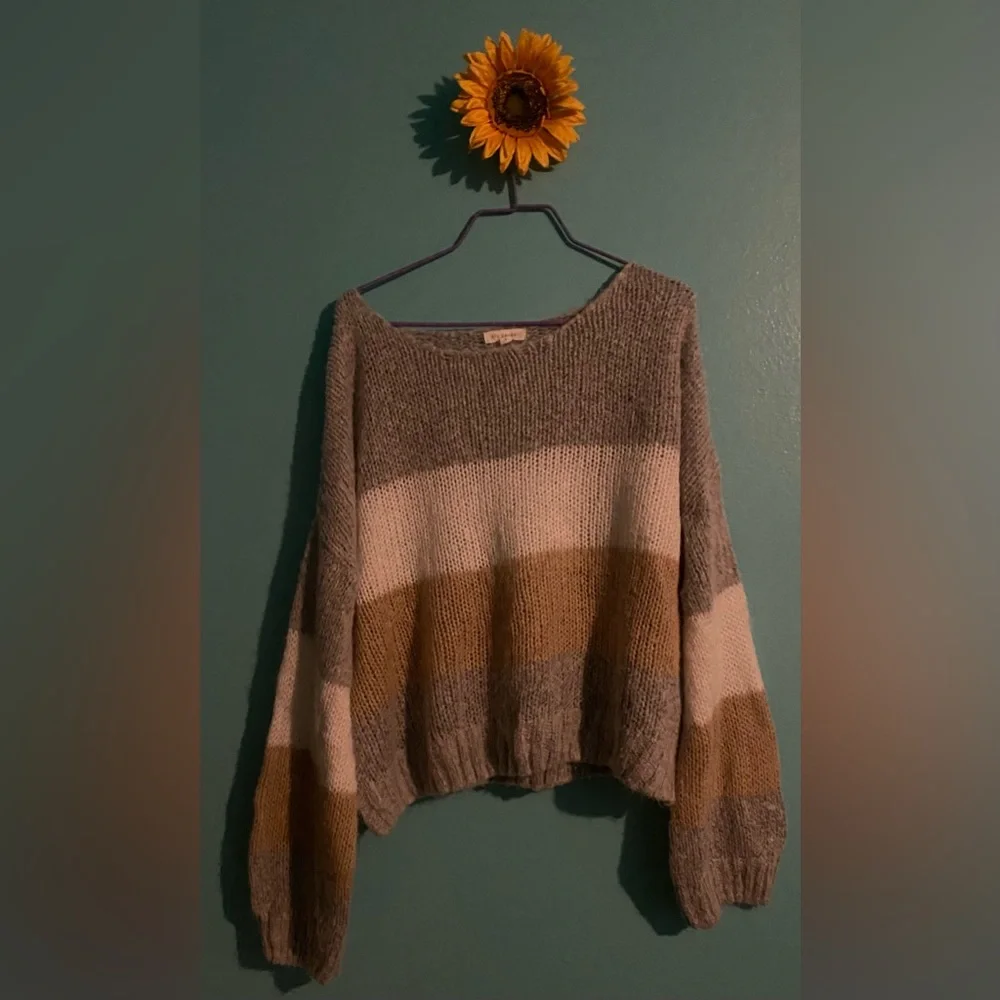Striped sweater - Picture 1 of 3